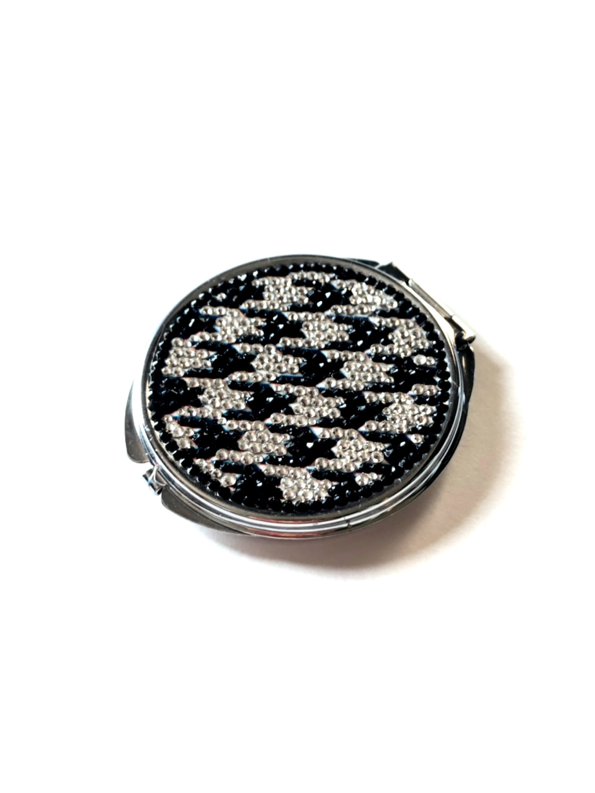 千鳥格子柄 コンパクトミラー | デコショップ ASUTOREIA