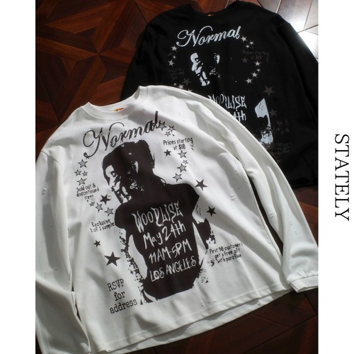 Distressed Poster グラフィックロンT_T61 画像
