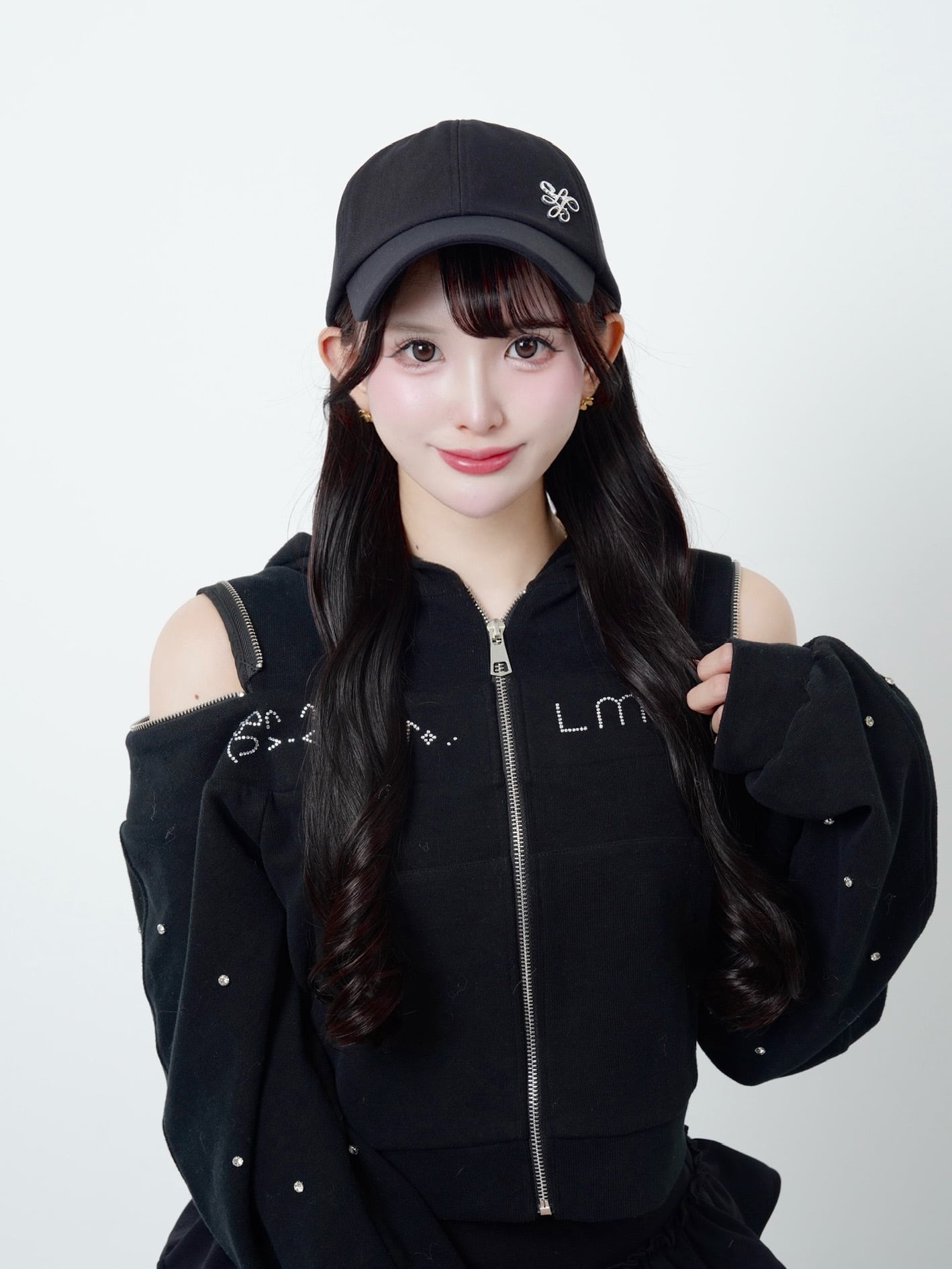Lumignon original ♥ Lumignon back ribbon cap【ブラック】 | Lumignon