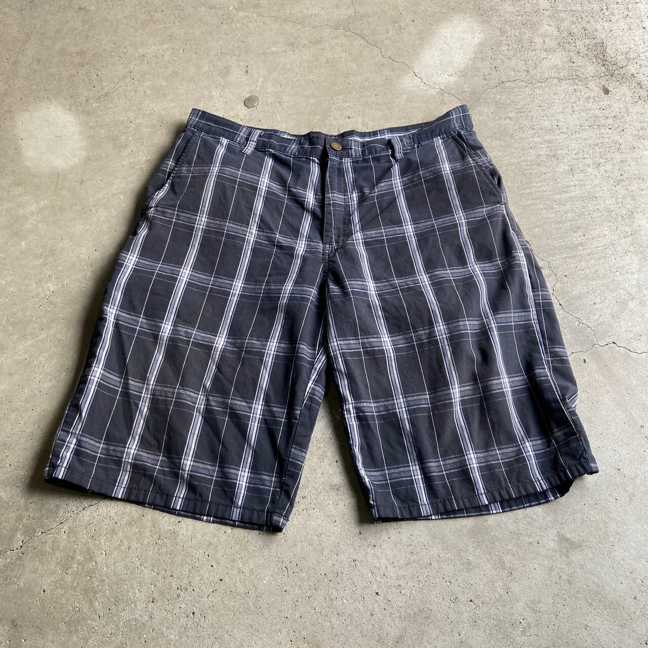 Dickies ディッキーズ ワイド バギー チェック柄 ワークショーツ 