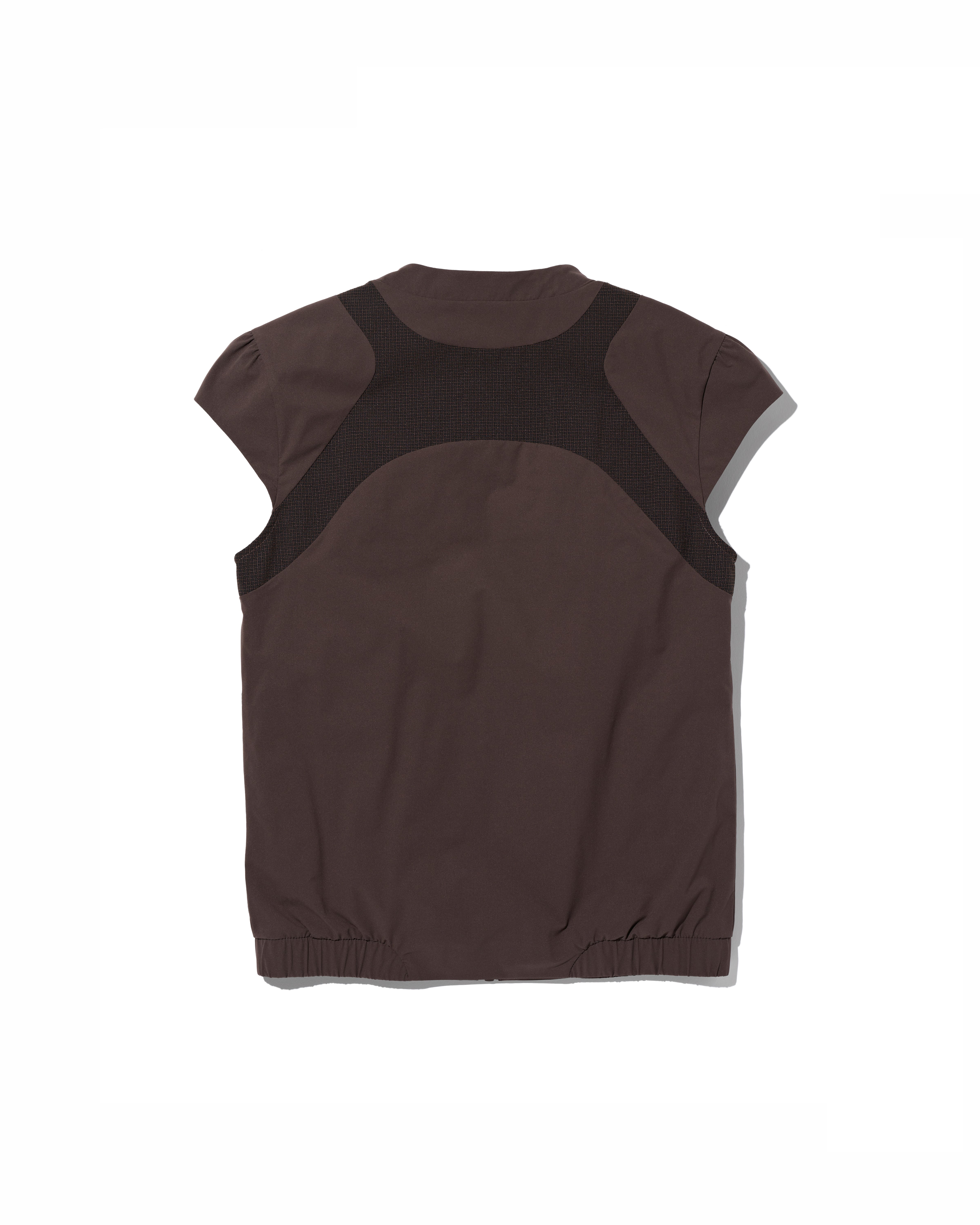 トップス MSCHF COLOR BLOCKED TRACK ZIP-UP BROWN MSCHF] COLOR BLOCKED TRACK ZIP-UP_BROWN ミスチーフ 正規品 韓国