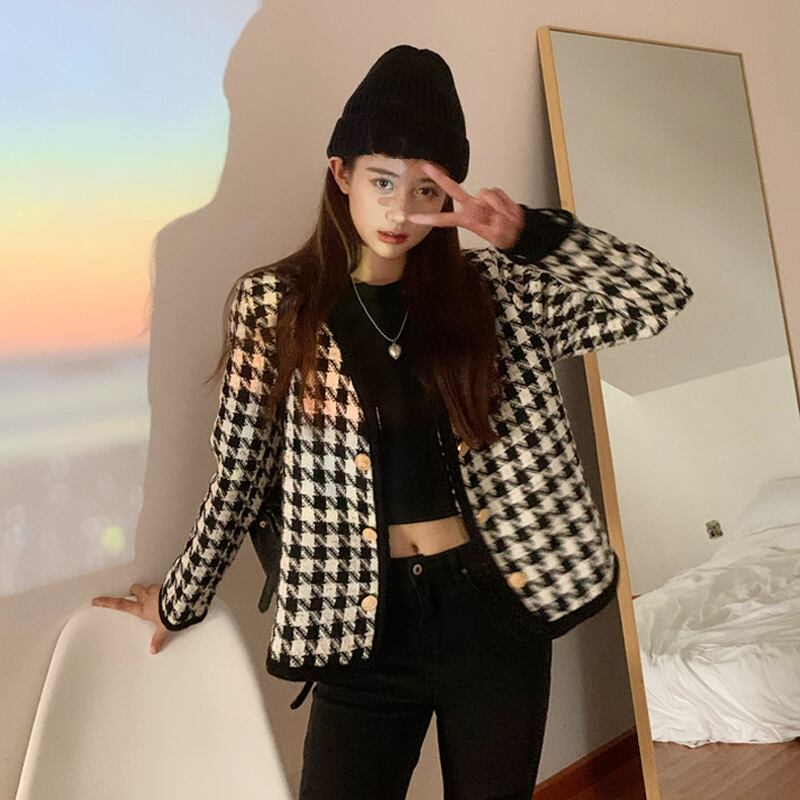 ジャケット スプリングオータムスタンダード レトロ 春物 秋物 試着室89726114922