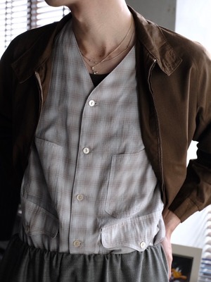 【STEAF】 HUNTER SHEER SHIRT