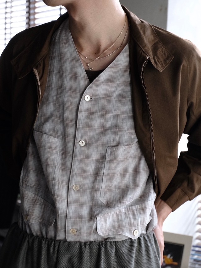 【STEAF】 HUNTER SHEER SHIRT