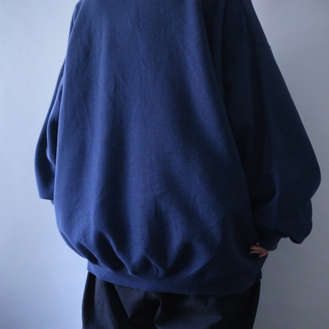 "刺繍" animal design XXL over silhouette sweatshirt