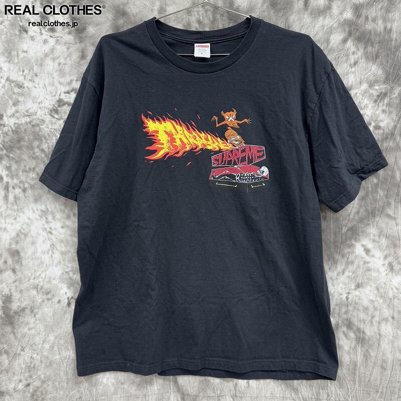 Supreme×Thrasher/シュプリーム×スラッシャー【24AW】 Back Tail Tee  