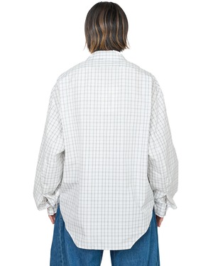 HED MAYNER "OVERSIZED LS SHIRT CHECK"