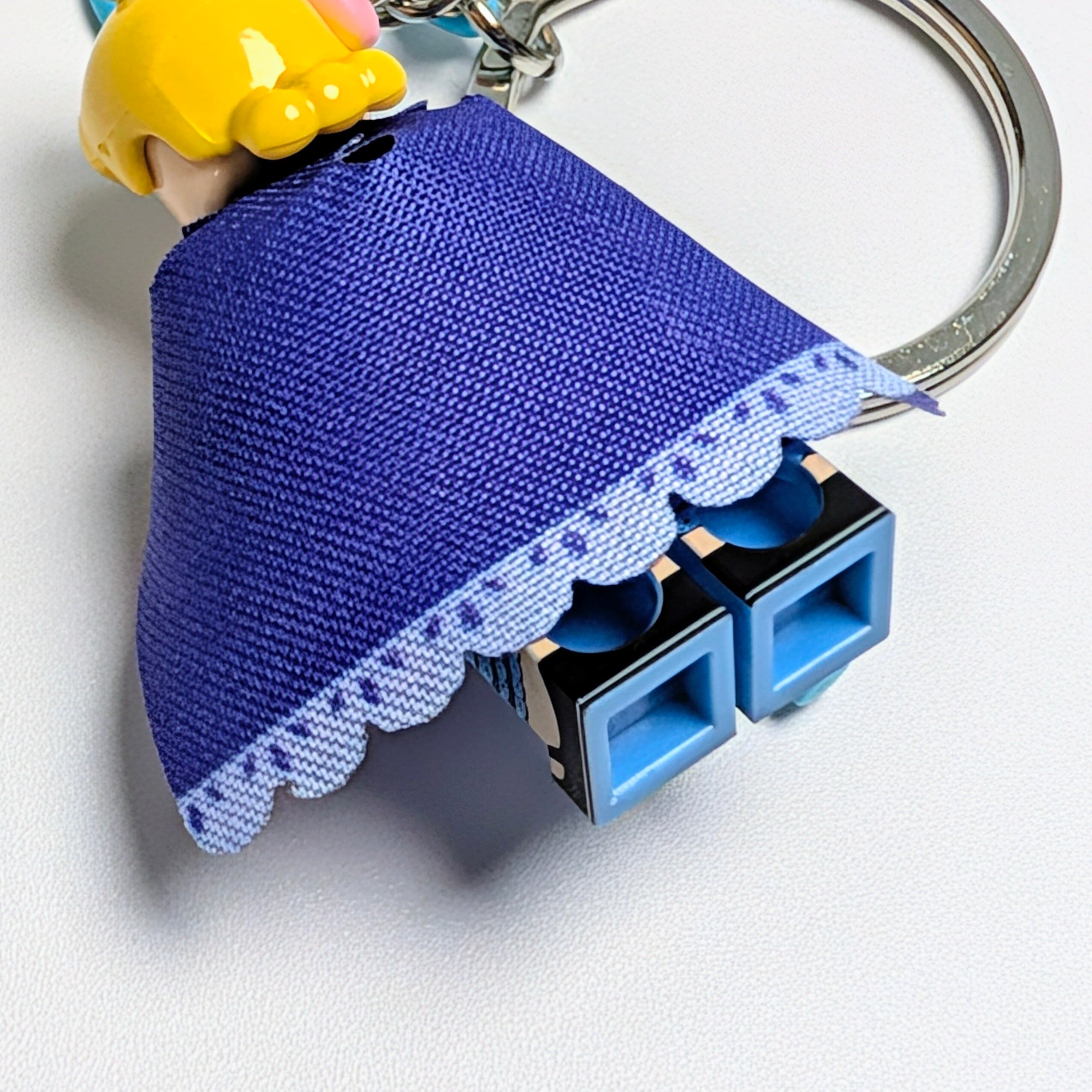 ★ブロックフィギュアキーホルダー★【トイ・ストーリー TOY STORY4 / 5 】 Bo Peep ボー・ピープ アクティブパンツver. / トイストーリー〚アメリカン雑貨 アメトイ〛