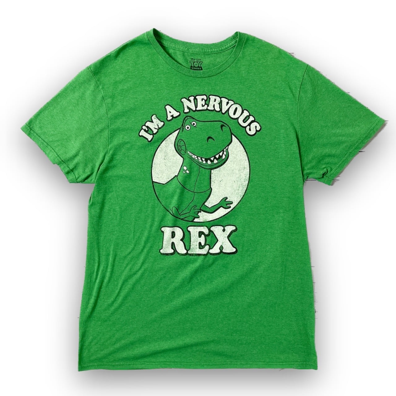 TOY STORY レックス サイズ：L キャラクター Tシャツ 半袖 緑 古着 | RUFFY