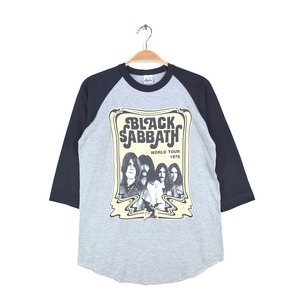 70s ブラックサバス ヴィンテージTシャツ バンドTシャツ BLACK SABBATH オジーオズボーンサイズM 古着 @AAB1313