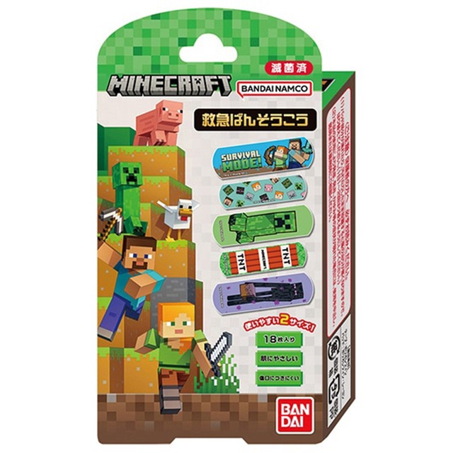 マインクラフトニッコリバン絆創膏(5304962)