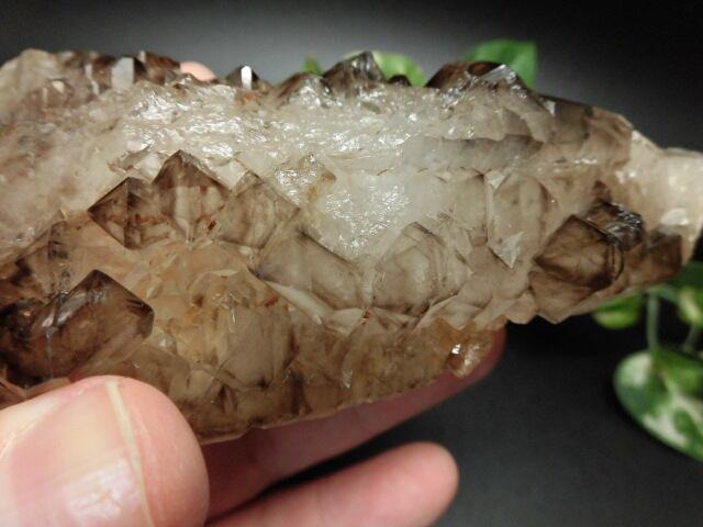 【送料無料】【高品質】ブラジル産ジャカレー水晶（アリゲータークオーツ）　no.4