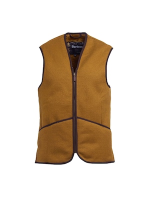 BARBOUR (バブアー) - WARM PILE WAISTCOAT ZIP-IN LINER (ジップインライナー) 252MLI0004 BROWN