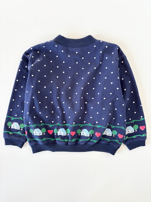 【4-5T相当・vintage】USA製 SPUMONIスウェット