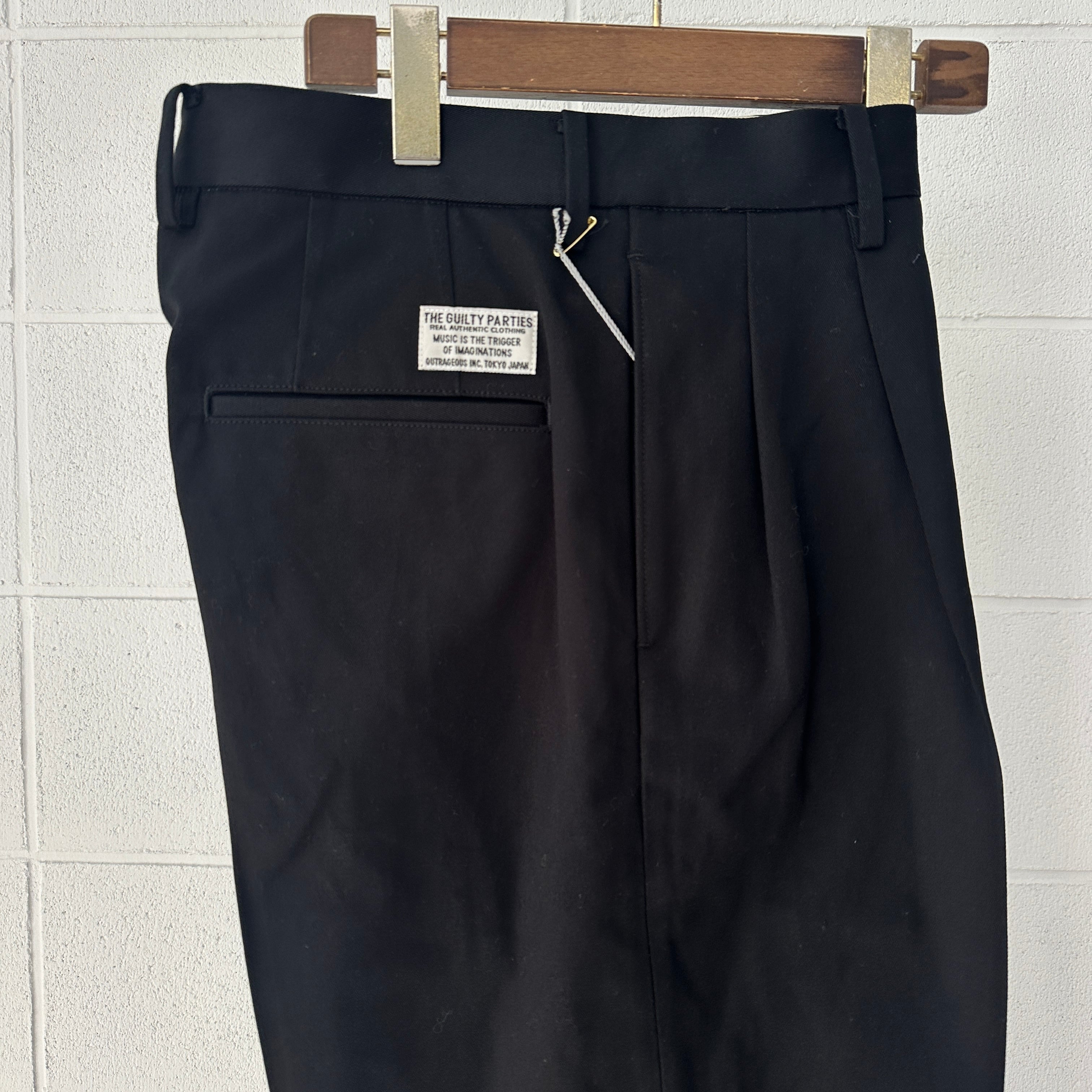 WACKOMARIA DOUBLE PLEATED CHINO TROUSERS | integral WACKOMARIA DOUBLE PLEATED CHINO TROUSERS | integral