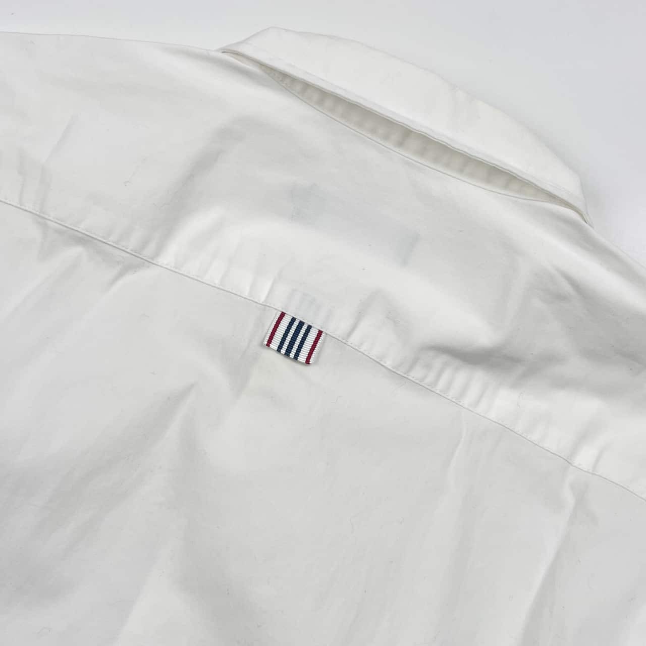 Black Label Crestbridge ブラックレーベル 長袖シャツ 3/ホワイト メンズ