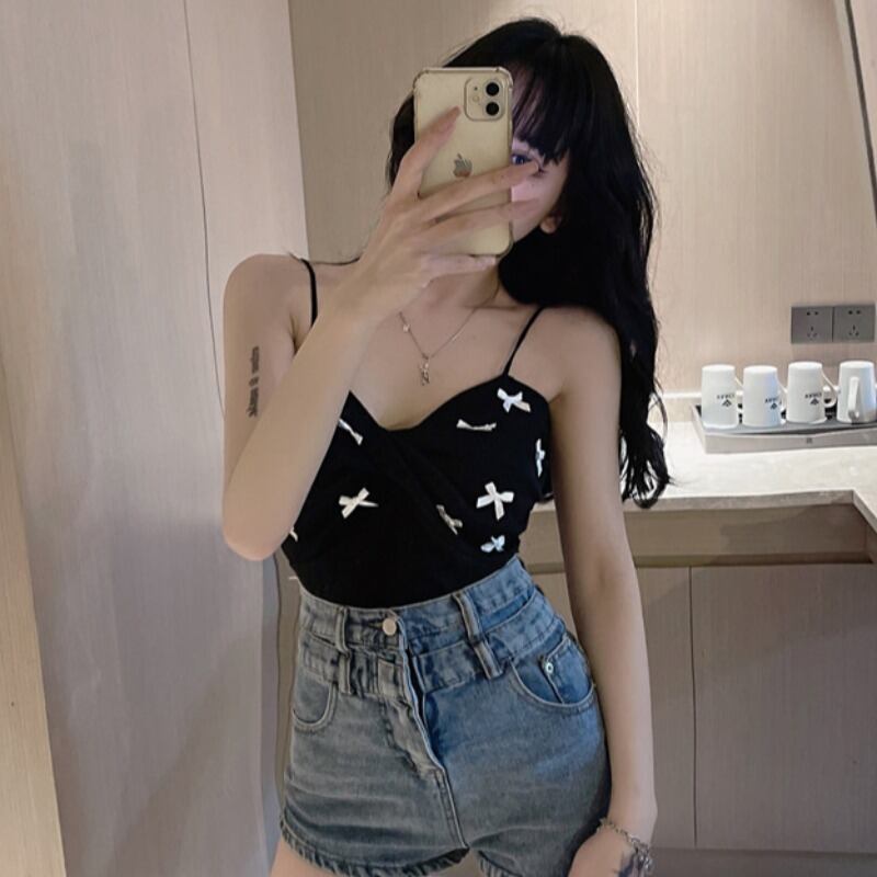 ニットサマースタイルリボンショートコート レディース 夏物 ハンチェンe85085496405