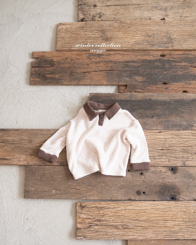 【即納】anggo choco chip collar T