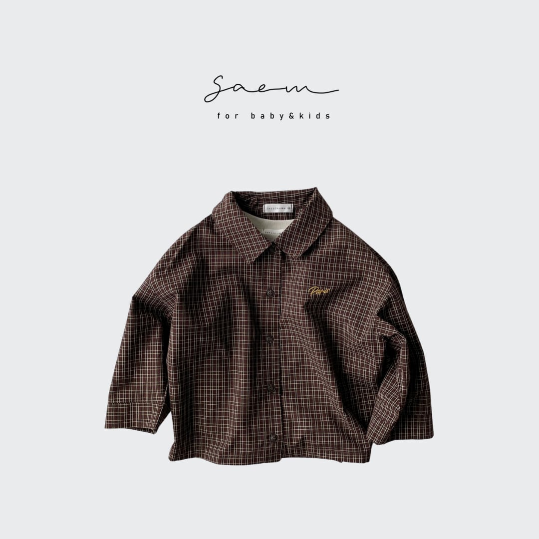 【即納】jr)check shirt/THE GOGUMA