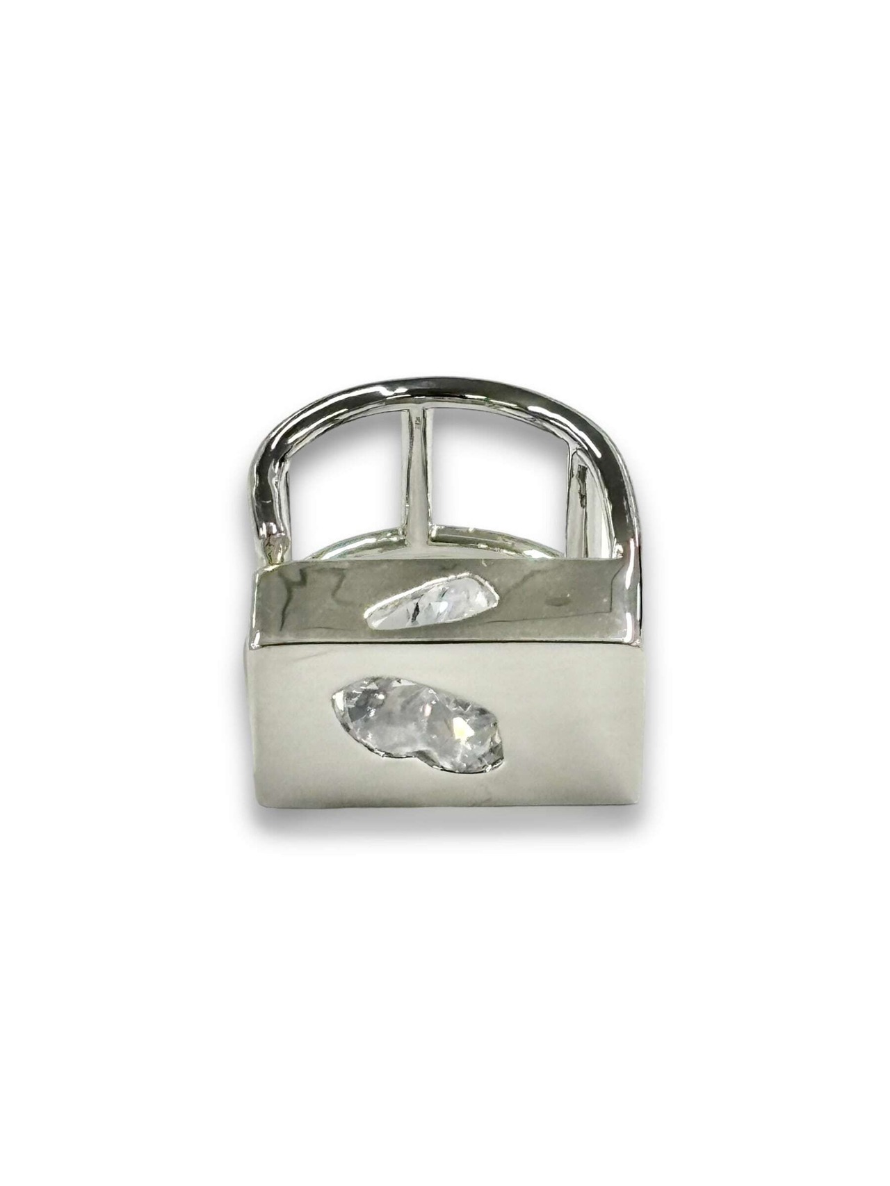 【PLANETSTUDIO】square diamond ring(2color)