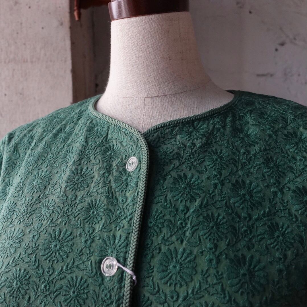 yuni mosaic刺繍haoriブラウス