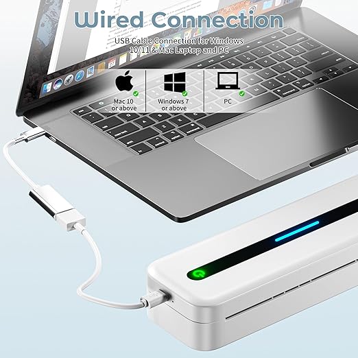 【新品未使用】Phomemo M832 モバイルプリンター 携帯プリンター 楽天市場】[レビュー特典] サーマルプリンター A4幅 モバイル