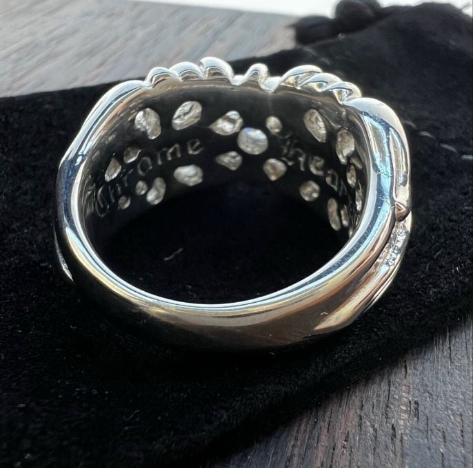 CHROME HEARTS クロムハーツ K&T 1ダイヤモンド リング 指輪