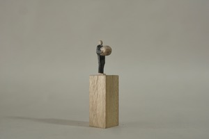 (125)wood figure-mini台付_068