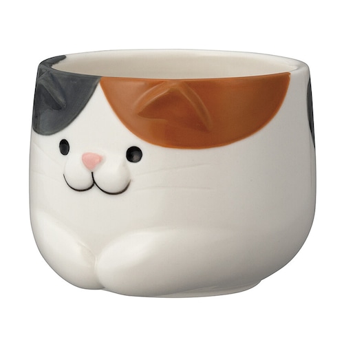 猫湯呑み(NEKOYUNOMI)みけ