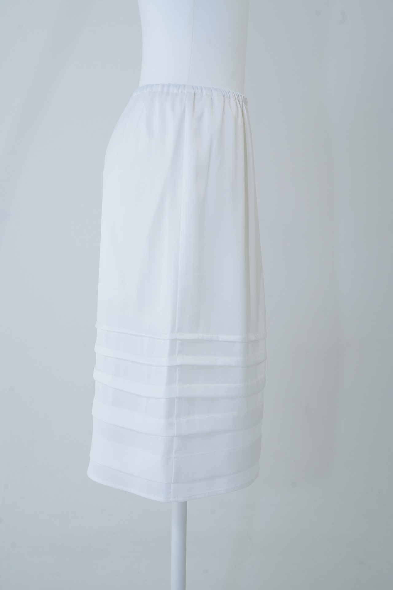 TUCK MIDI SKIRTS HK-016