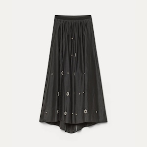 forte_forte BIJOUX SKIRT BLACK