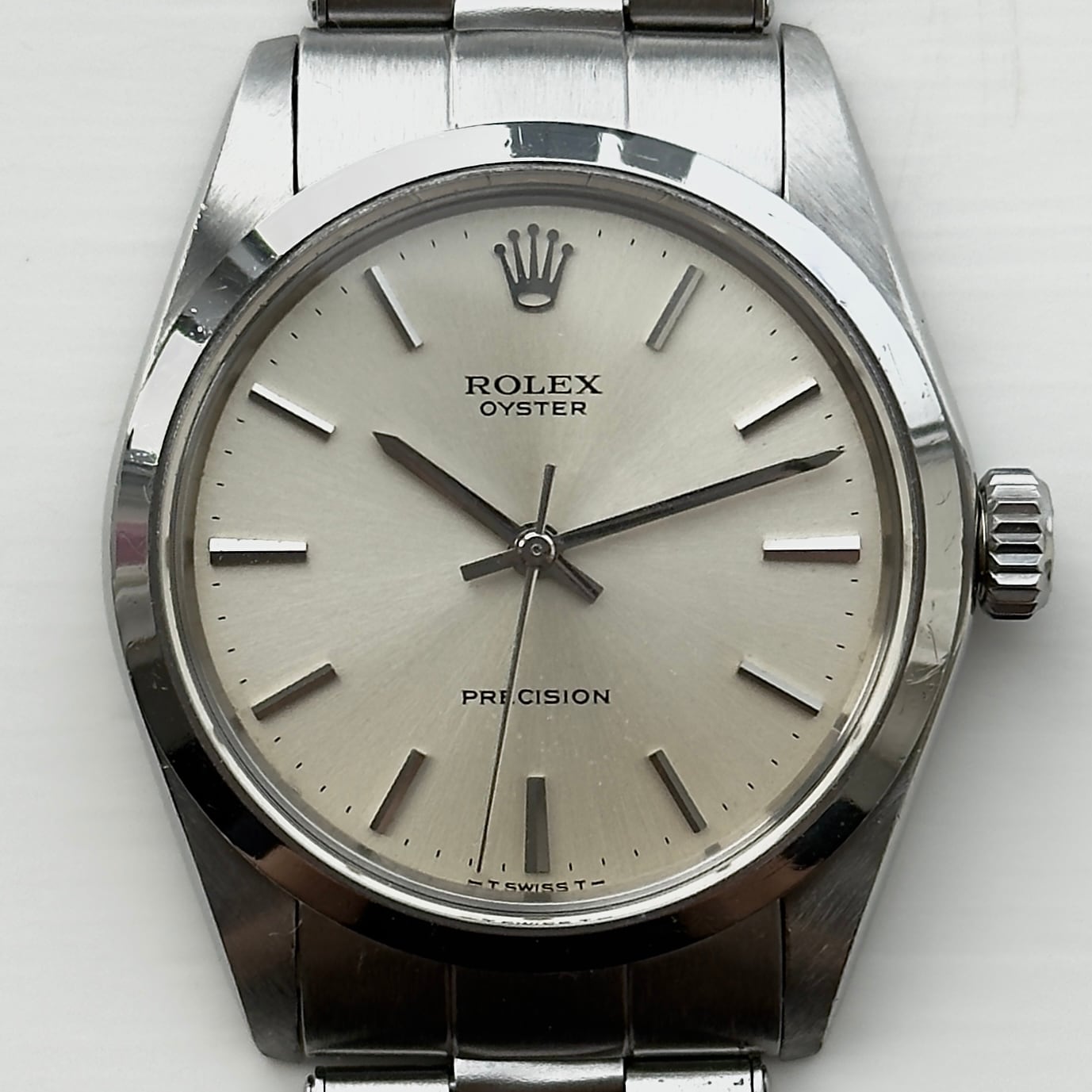 Rolex Oyster 6426 (22*****) Silver non Lumi. Dial
