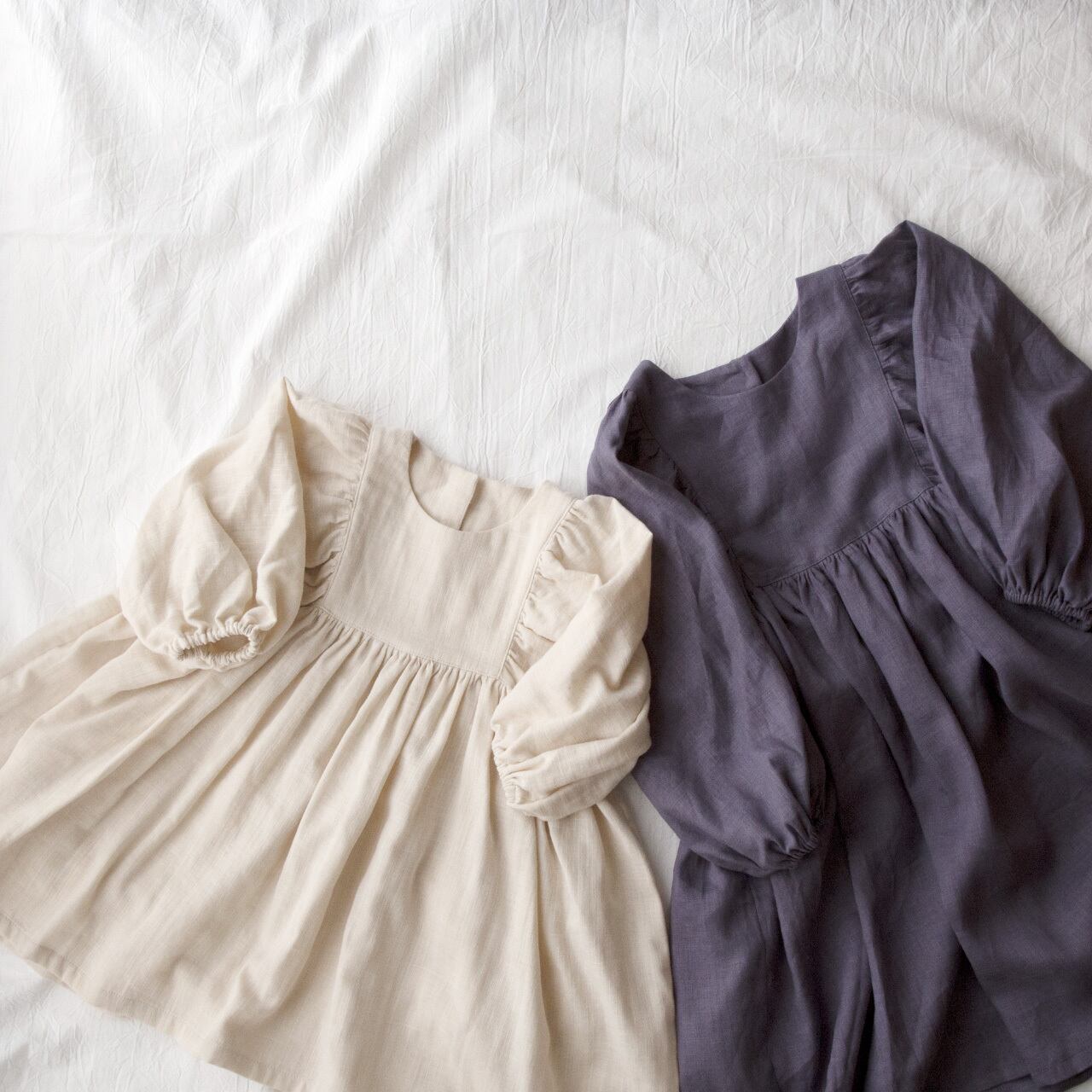 カルムワンピース 140size ベビーと子供服の型紙 Sani Pattern Shop