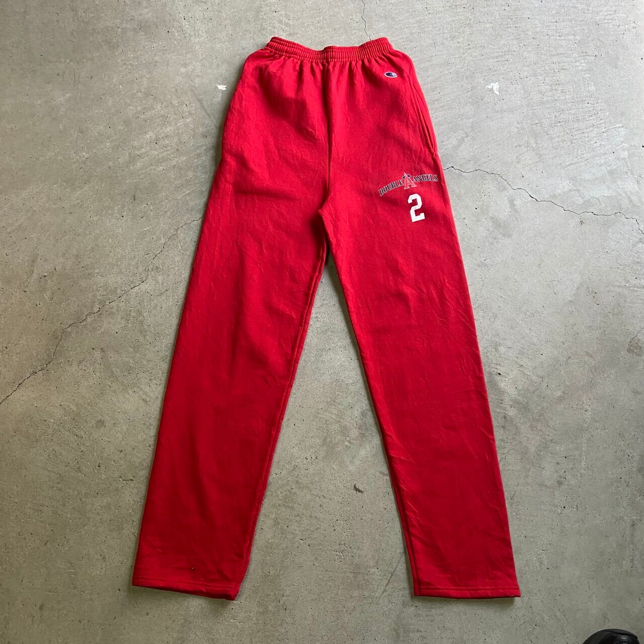 チャンピオン Champion チーム ロゴ スウェットパンツ メンズs 古着 レッド 赤 レディース ロングパンツ Cs29 50 Cave 古着屋 公式 古着通販サイト チャンピオン Champion チーム ロゴ スウェットパンツ メンズs 古着 レッド 赤 レディース ロングパンツ Cs29 50 Cave 古着屋 公式 古着通販サイト