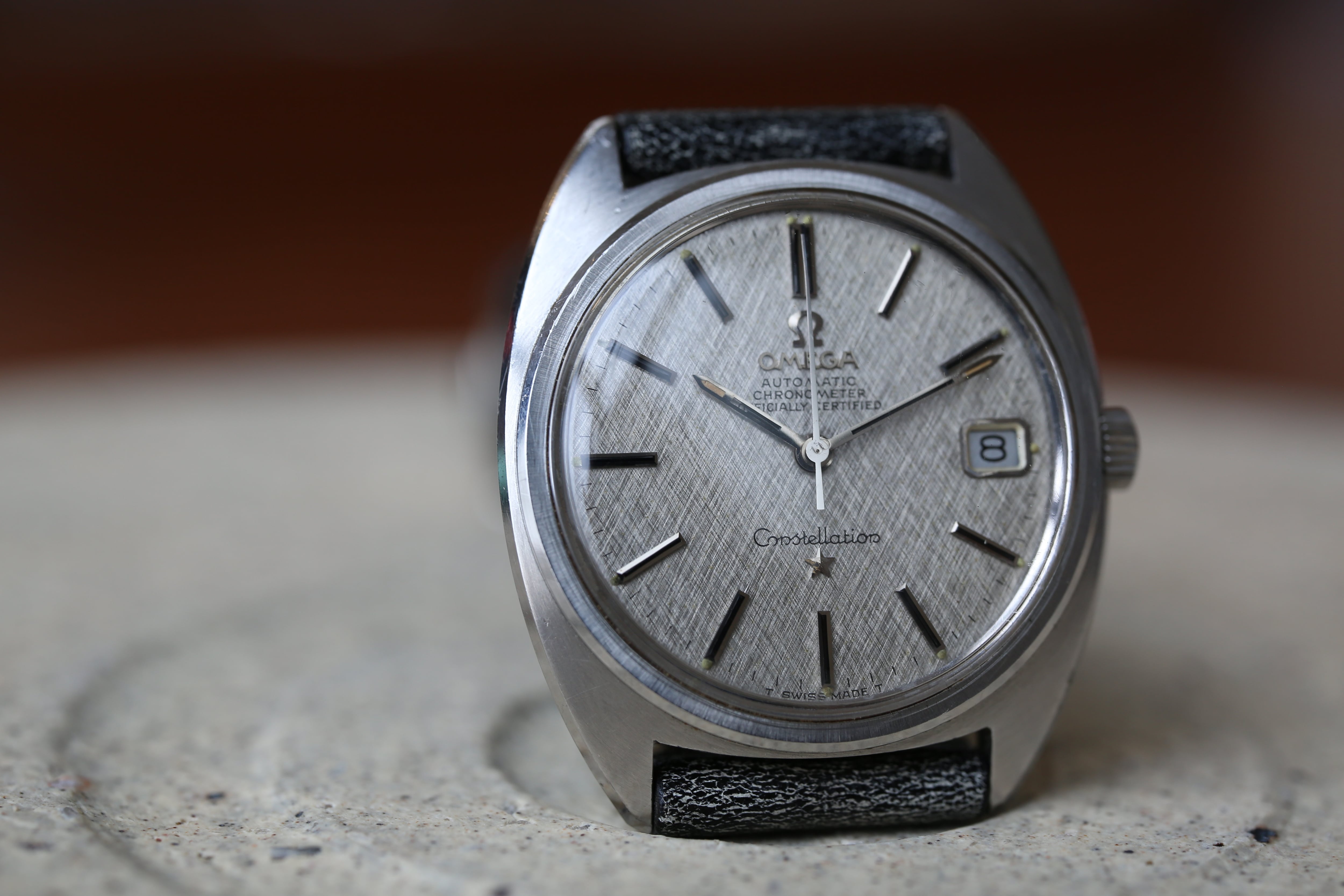 OMEGA】 1968年製 コンステレーション Cラインケース フラットベゼル