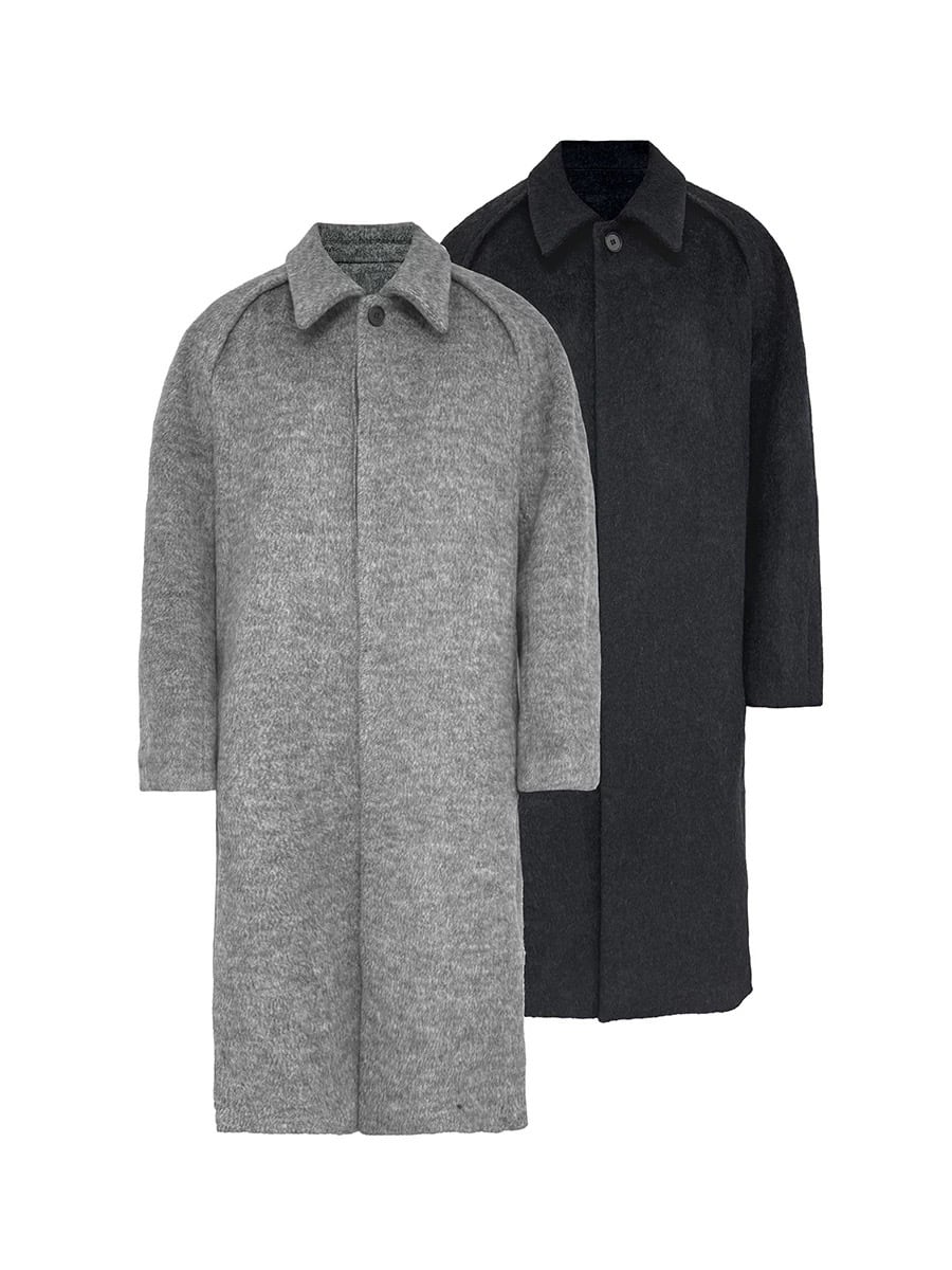 JCAESAR STUDIO Wool Priest Coat | 匁.Store