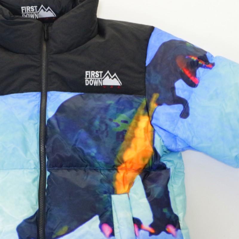 FIRST DOWN ファーストダウン バブルダウンジャケット リバーシブル