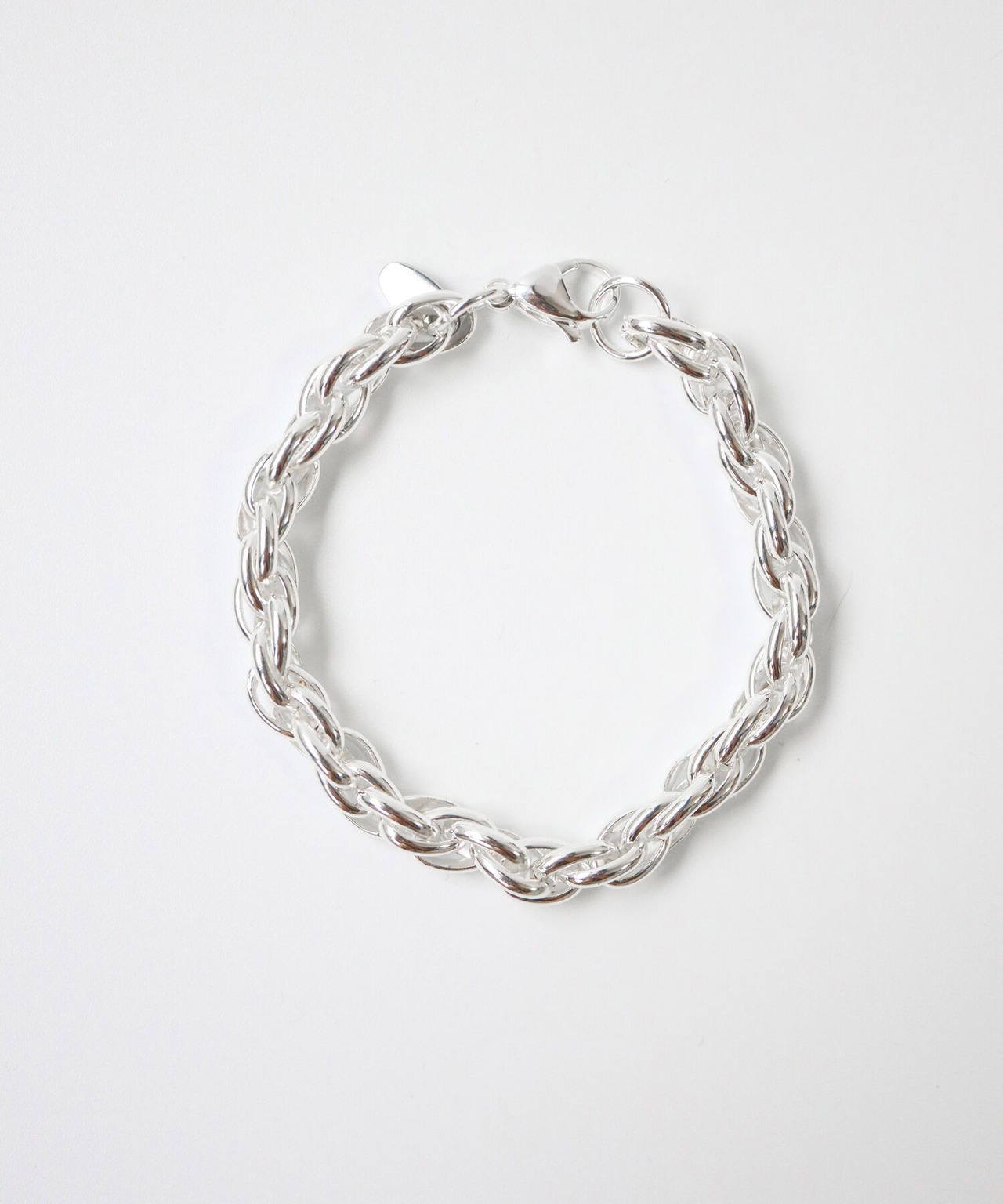 ダブルケーブルチェーンブレスレット#0 / 021096