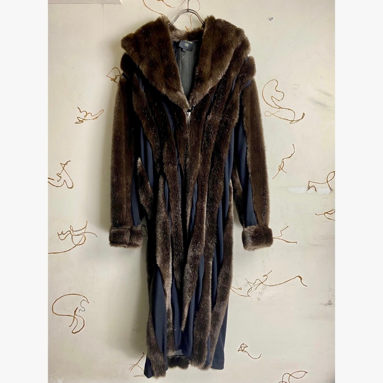 JEAN PAUL GAULTIER FEMME fake fur coat | NOIR ONLINE