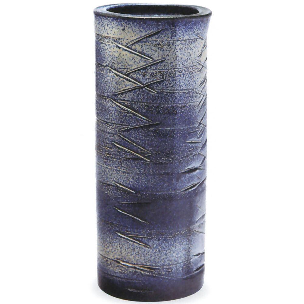 古信楽窯変ひねり壺型花入 13号 （信楽焼き・花瓶・花入れ・花器・壺