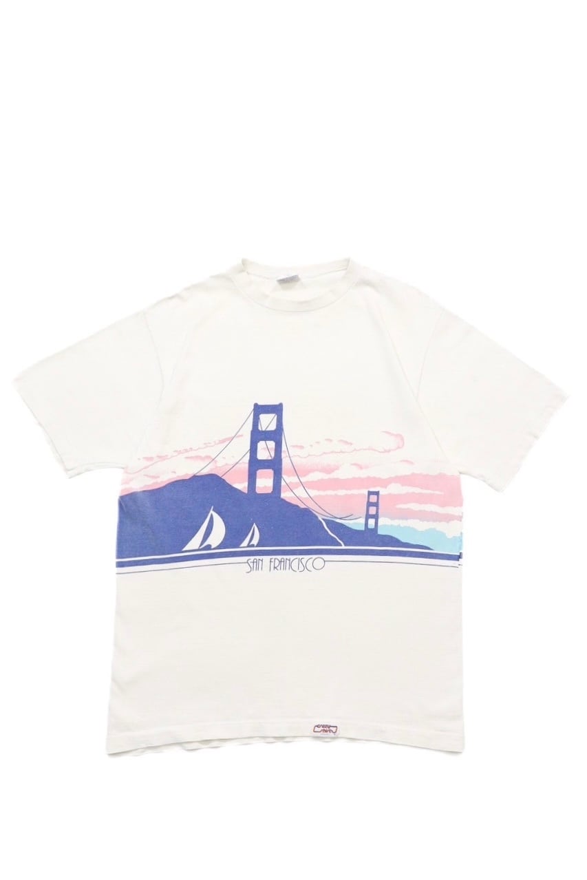 USED 00s SAN FRANCISCO s/s t-shirt