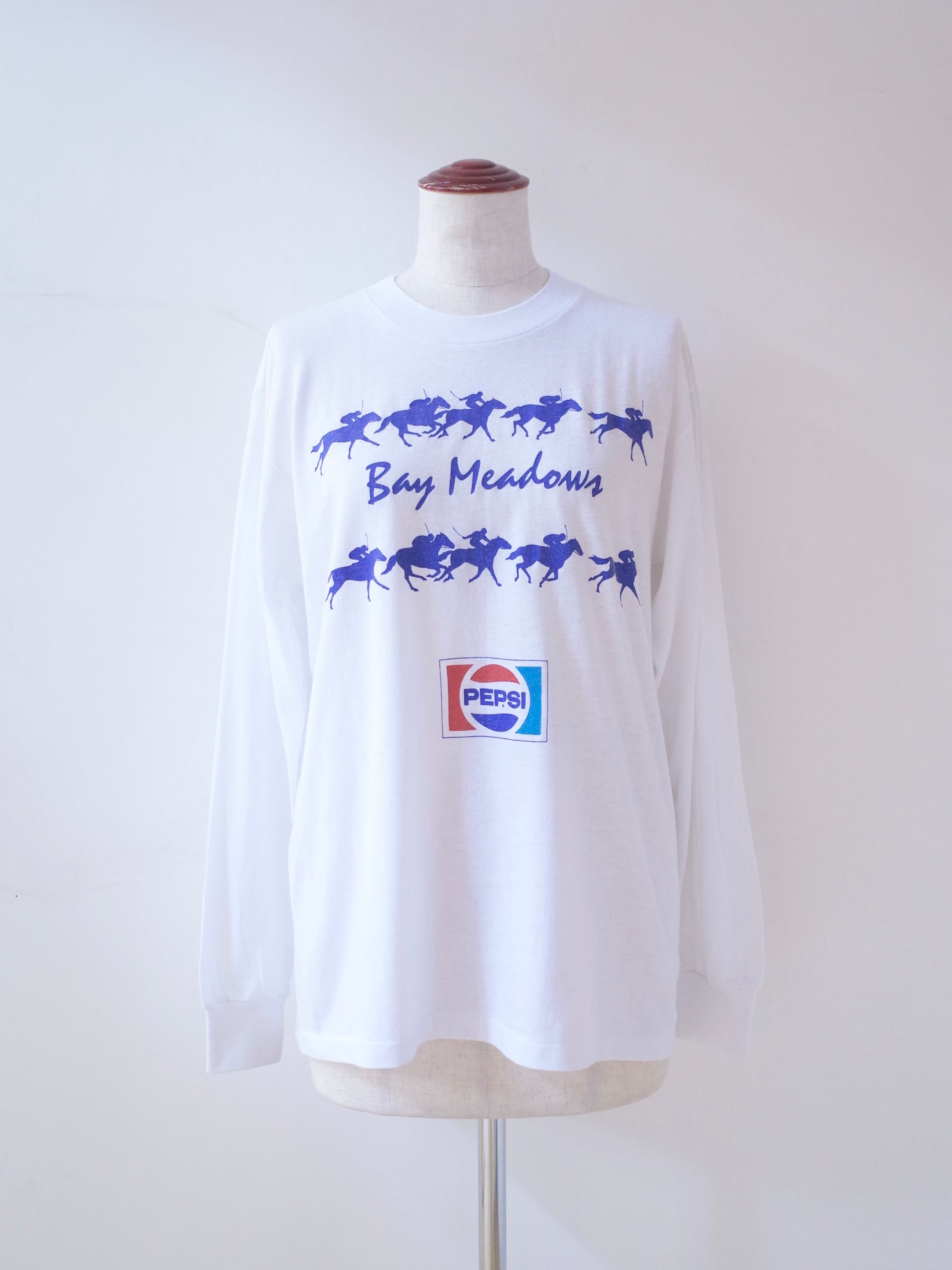 80s Bay Meadows L/S tee
