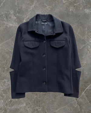 "Helmut Lang early 2000" arm cut design tight jacket