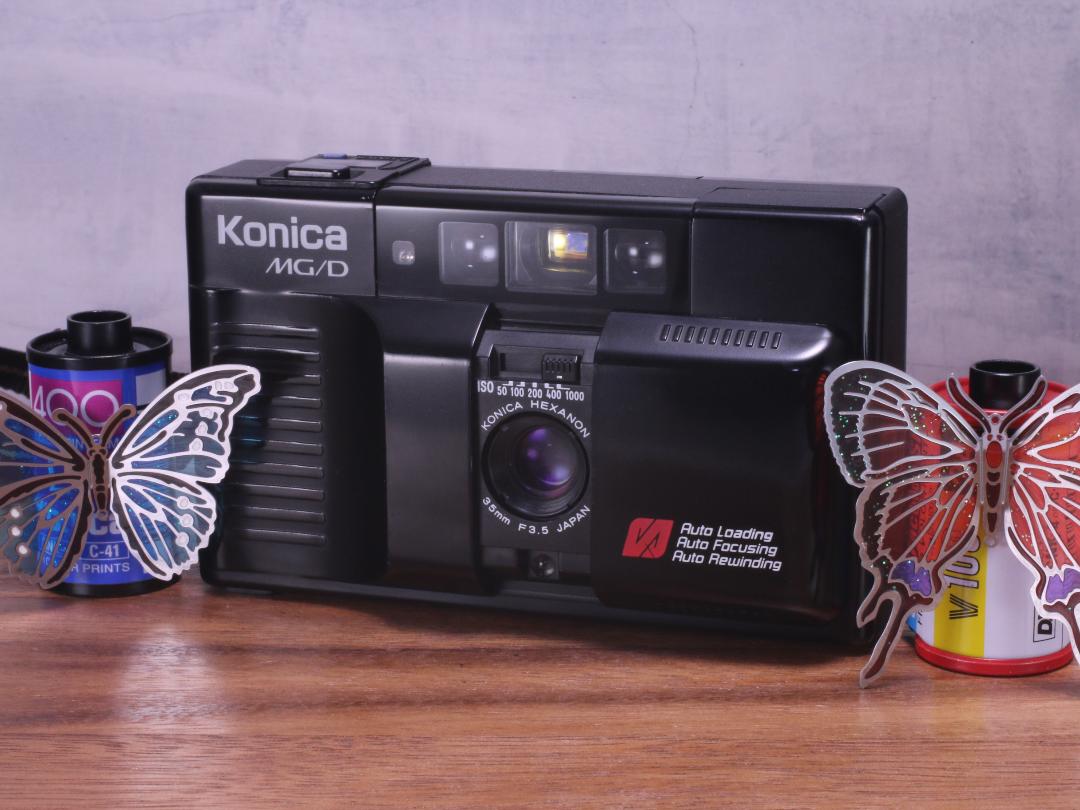 【完動品❁美品】Konica MG/D ストラップ付き