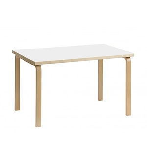 81B テーブル（1200 x 750）ホワイト ラミネート［ アルテック ］