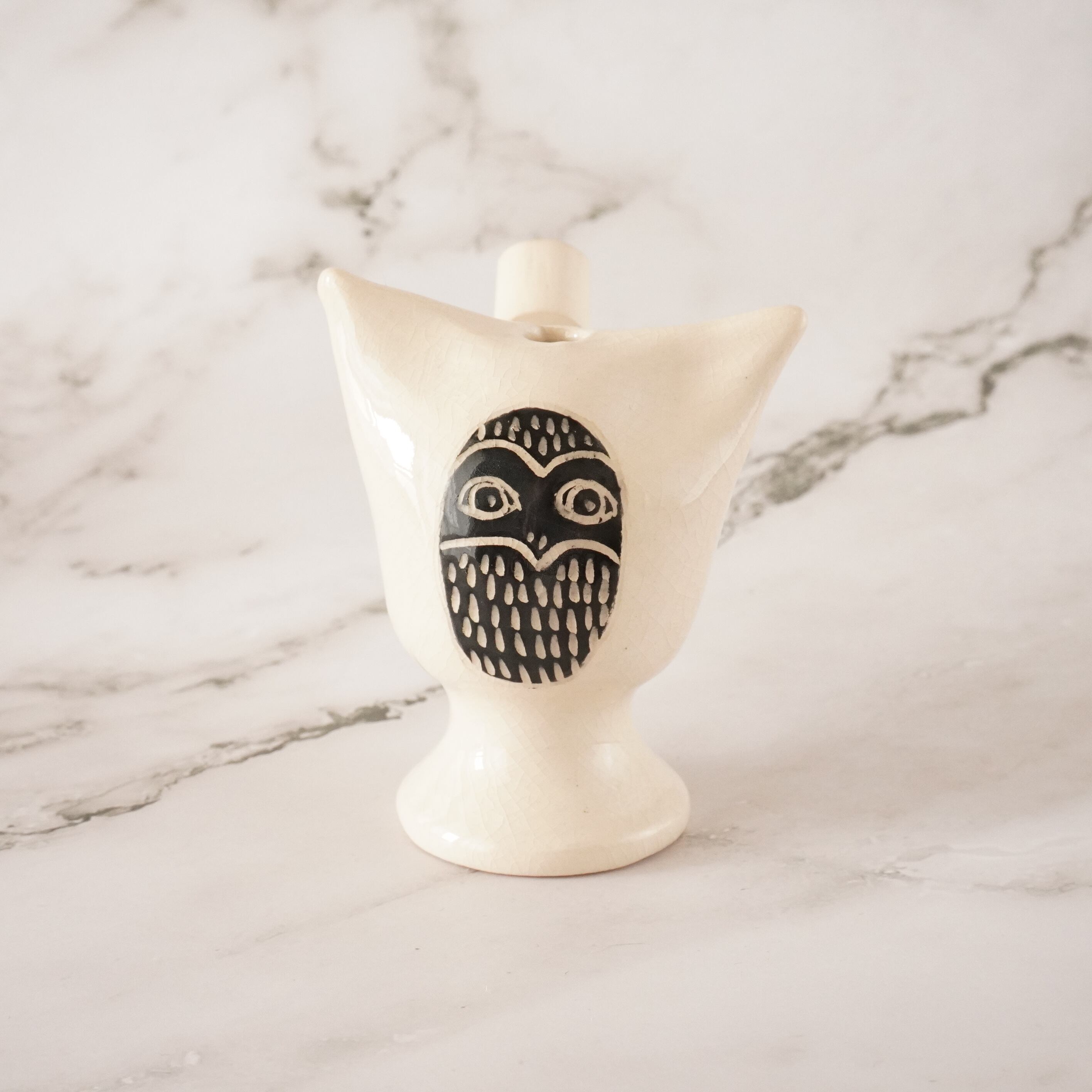 at855 リトアニア直輸入 一輪挿し兼笛