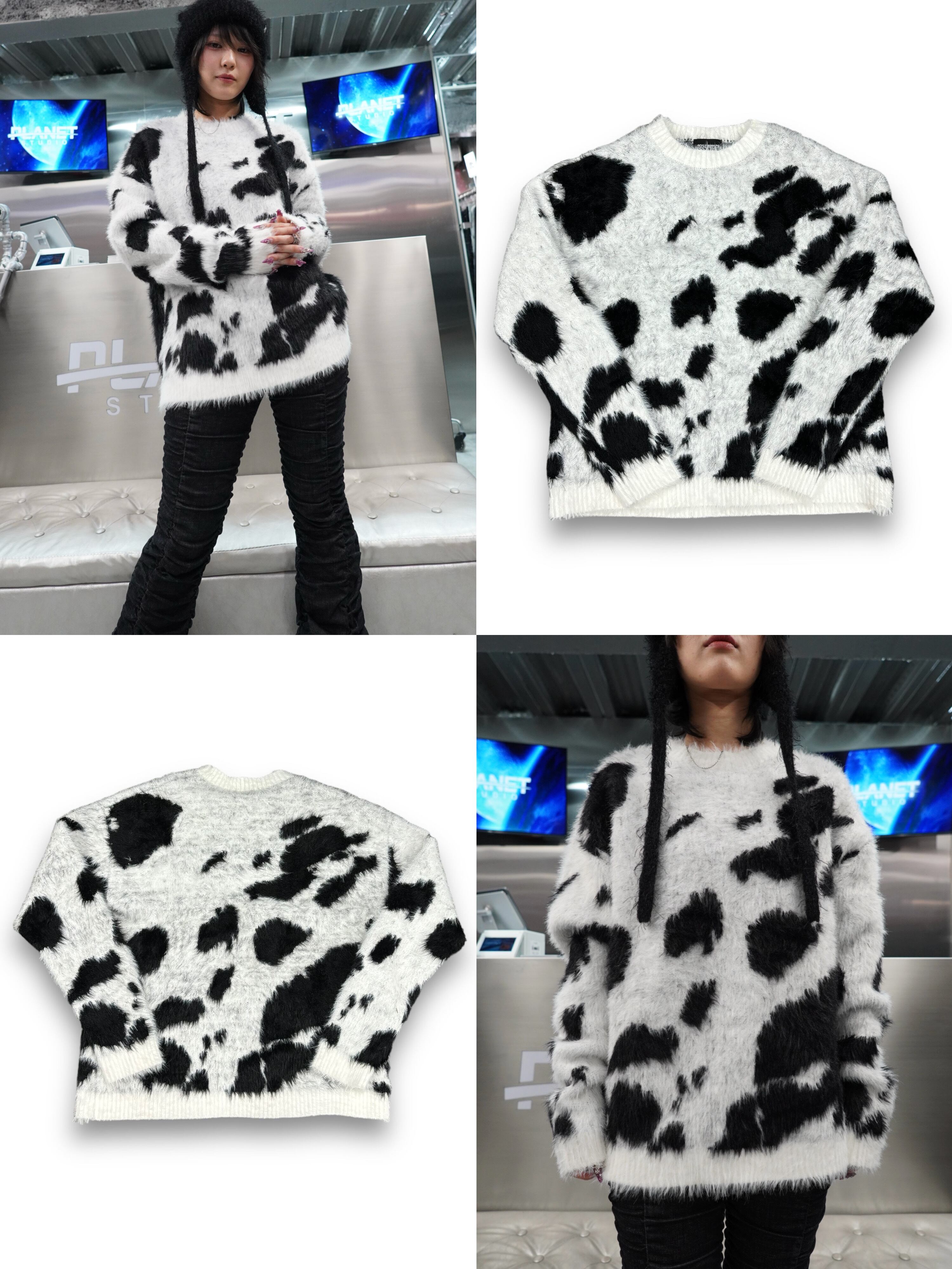 【PLANET STUDIO】caw mohair knit
