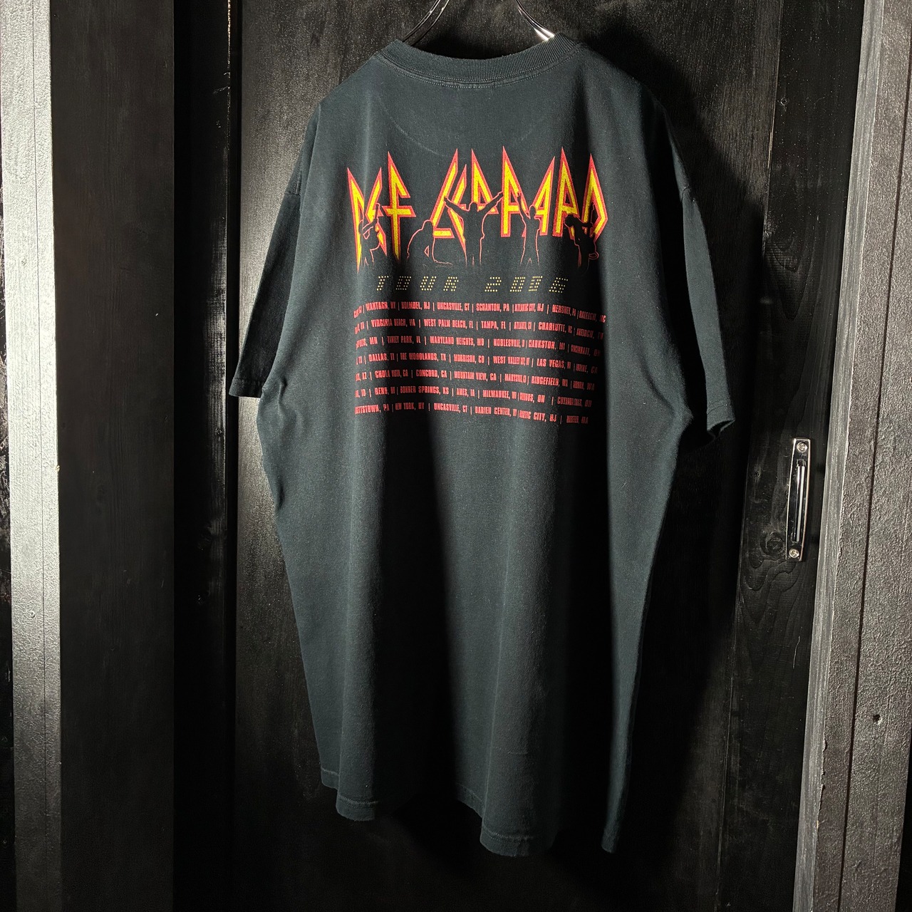 00s anvil DEF LEPPARD バントTシャツ　デフレパード　XL