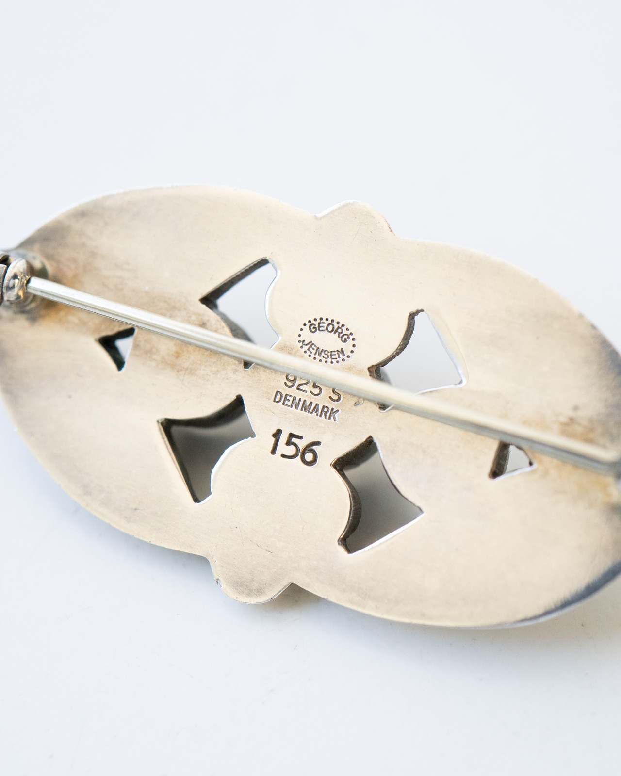 〈Georg Jensen〉Flower Brooch 156