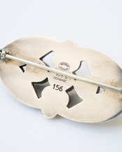〈Georg Jensen〉Flower Brooch 156